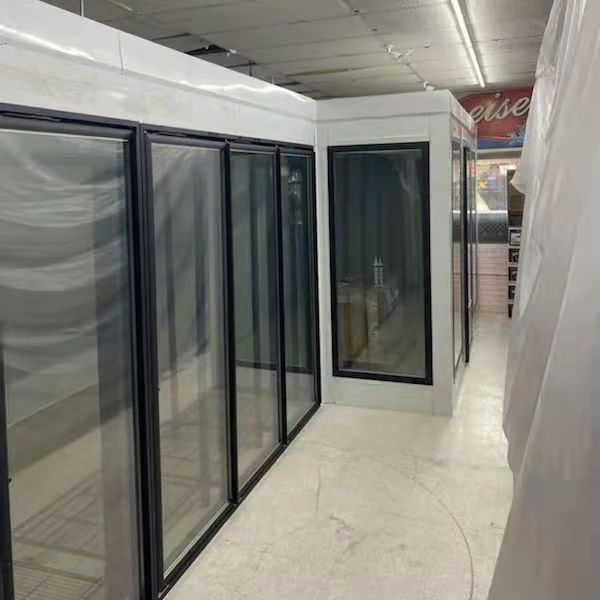 Tempered Heated Glass Door for Walk in Cooler And Commercial Refrigerator